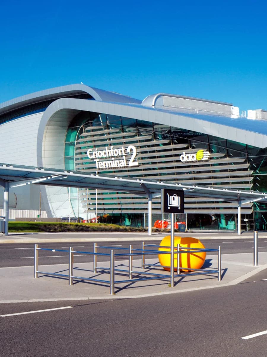 Terminal 2 at Dublin Airport, the pick-up point for transfers to Shannon